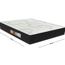 Ver imagem 2 de Colchão Casal D20 Orthoflex 24cm x 108cm x 188cm Preta
