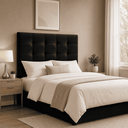 Ver imagem 2 de Cabeceira Casal King Cama Box Estofada Virginia 195 cm Veludo