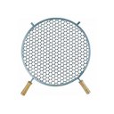 Ver imagem 2 de Grelha Redonda de Inox para Churrasqueira 45cm