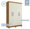 Ver imagem 3 de Quarto Infantil Completo com Guarda-roupa e Beliche Théo Tigus Baby