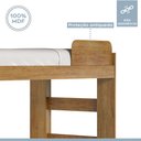 Ver imagem 5 de Quarto Infantil Completo com Guarda-roupa e Beliche Théo Tigus Baby