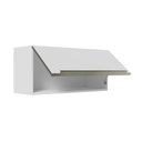 Ver imagem 6 de Armário Aéreo 70 cm 1 Porta Branco/Branco Veludo Lux Madesa