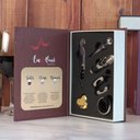 Ver imagem 2 de Kit com 5 Peças para Vinho Premium Wine - Eu e Você