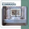 Espelho Retangular 50cm X 70cm Iluminado Touch Screen Led 3 Cores - 3