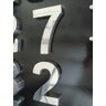 Números Residenciais Em Aço Inox 30cm 3d Caixa Alta - 7