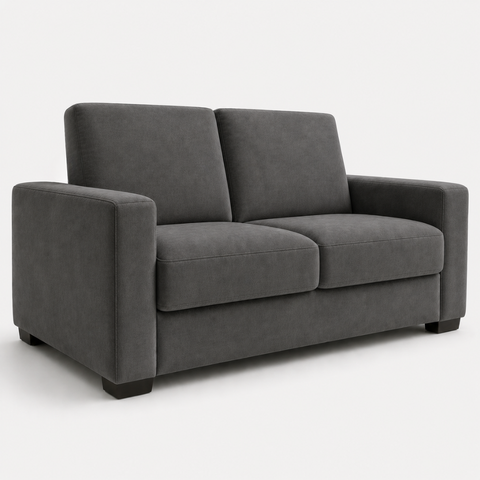 Sofá Namoradeira 3 Lugares Recepção Sala Confortável Moderno Suede