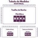 Ver imagem 6 de Jogo de Toalha Montreal 2 Banhão + 2 Rosto + 2 Tapete Piso Luxuoso 100% Algodão Verde Claro