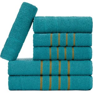 Jogo de Toalha Montreal 2 Banhão + 2 Rosto + 2 Tapete Piso Luxuoso 100% Algodão Verde Claro