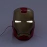 Luminária de Mesa Capacete Homem de Ferro Colorida Marvel Iron Man - 5