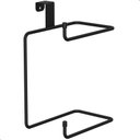 Ver imagem 4 de Porta Papel Higiênico Caixa Acoplada Suporte Preto Arm