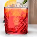 Ver imagem 2 de Copo de Vidro de Whisky Rozana Transparente 310ml 1 Peça - Casambiente