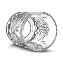 Ver imagem 3 de Copo de Vidro de Whisky Rozana Transparente 310ml 1 Peça - Casambiente