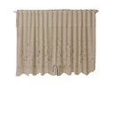 Ver imagem 4 de Cortina Renda Cozinha Tulipa Marrom 2,80larg x 1,50alt