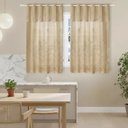 Ver mais imagens de Cortina Renda Cozinha Tulipa Marrom 2,00LARG X 1,50ALT