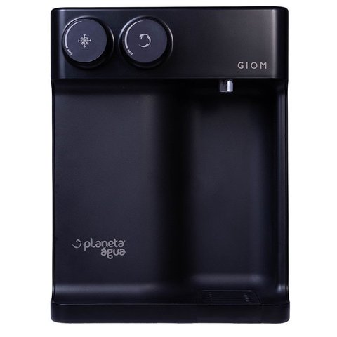 Purificador de Água Natural, Gelada e Alcalina Giom - 127v- Código 7046 P/p (preto/preto)