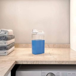 Dispenser com Medidor New Retrô Coza 1,5l Pote Amaciante Lavanderia com Tampa - 2