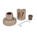 Ver imagem 5 de Acabamento Rose Gold P/ Registros Deca 16 Estrias 3/4