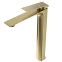 Ver imagem 3 de Torneira de Banheiro Atenas Quente e Frio Ouro Escovado Alta Goldenx