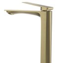 Ver imagem 4 de Torneira de Banheiro Atenas Quente e Frio Ouro Escovado Alta Goldenx