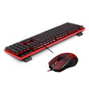 Ver imagem 6 de Kit Gamer Redragon com Teclado Membrana com LED, Mouse Gamer e Mousepad - S107