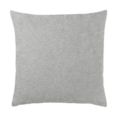 Capa Almofada Quadrada Bouclé 43x43 – Zíper Invisível, Texturizado