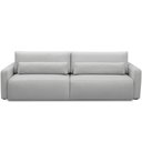 Ver mais imagens de Sofá Retrátil Reclinável para Sala de Estar Living 240cm Sevilha F04 Bouclê Cinza