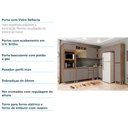 Ver imagem 6 de Cozinha Completa Modulada 9 Peças com Armário e Balcão Mel Luciane Móveis