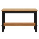 Ver imagem 5 de Aparador Sala Industrial 135cm com 1 Gaveta 100% MDF Dalla Costa Cor:Freijó com Preto Fosco