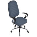 Ver imagem 1 de Cadeira para Escritório Presidente Gomada Linha Blenda Azul