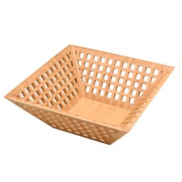 Fruteira vazada de bambu 28cm - Oikos - 3