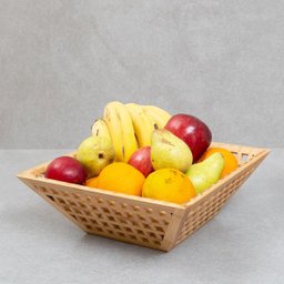 Fruteira vazada de bambu 28cm - Oikos - 6