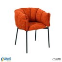 Ver imagem 1 de Cadeiras Joy Estofada em Tecido Várias Cores - Rivatti