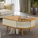 Ver imagem 2 de Mesa de Centro Indianápolis Cumaru/opala - Madetec