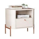 Ver imagem 2 de Mesa de Cabeceira Sweet Dreams Off White Bronze