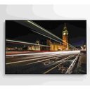Ver imagem 1 de Quadro Relógio De Londres 90x60 Cm Adesivo Fotográfico