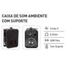 Par Caixa Som Ambiente 3 Vias 200W Mus 8 Ohms MXT Audio Caixa Som Ambiente 3 Vias MXT - 3