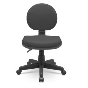Cadeira giratória executiva slim preta Eduflex
