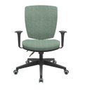 Ver imagem 1 de Cadeira Altrix Alta Plaxmetal Ergonômica Back System Com Braços Base Nylon Piramidal Rodizios pu Com