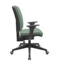 Ver imagem 2 de Cadeira Altrix Alta Plaxmetal Ergonômica Back System Com Braços Base Nylon Piramidal Rodizios pu Com