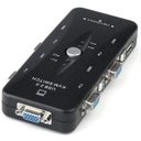 Ver imagem 1 de Chaveador Kvm Switch 4x1 Usb Vga 4 Portas 4 Pcs-cpu na Mesma Estação