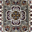 Ver imagem 4 de Tapete Persa Royal Cinza 50x100cm Fio Acetinado - Ideal para Quarto e Sala
