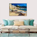 Ver imagem 1 de Quadro Canvas Barcos 1,00x1,30