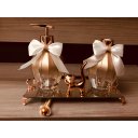 Ver imagem 1 de Kit Lavabo Rose Gold Difusor Varetas Saboneteira Bandeja