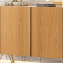 Ver imagem 6 de Painel para Tv Suspenso Evo com Buffet Benvenuto Cinamomo Off White – Hb Móveis