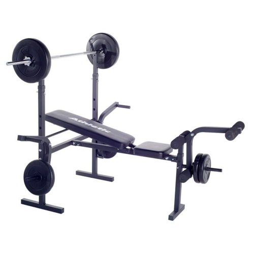 Multi Estação WCT Fitness Pro-Deluxe Completa Com 204kg Em Anilhas