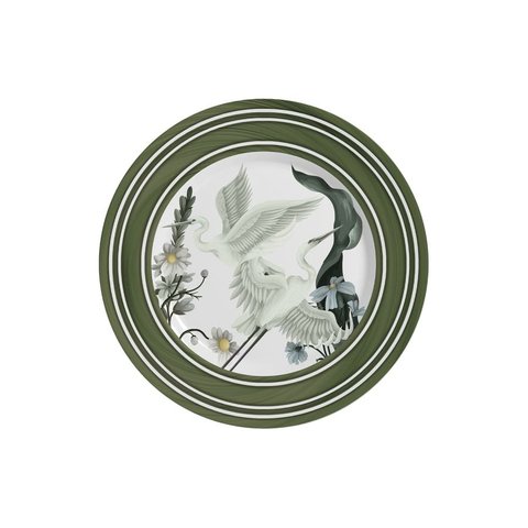 Conjunto com 6 Pratos de Sobremesa Milan Ø21cm Alleanza Cerâmica