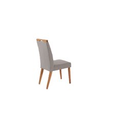 Mesa de jantar + 6 cadeiras Paris Tampo Atenas 180 cm cinza - 3