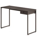 Ver mais imagens de Mesa para Escritório e Home Office Industrial com 1 Gaveta Lead F01 Preto Fosco - Lyam Decor