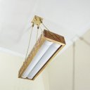 Ver imagem 3 de Luminária Lustre Pendente Rústico Madeira Led Lustre 40w