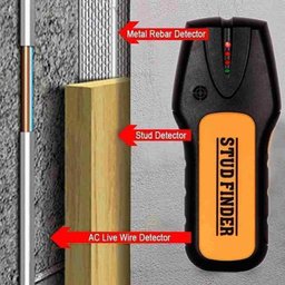 Scanner Parede Detector Materiais Obstaculos Fios Vigas Canos Metais Madeira Sensor Eletronico Alarm - 2